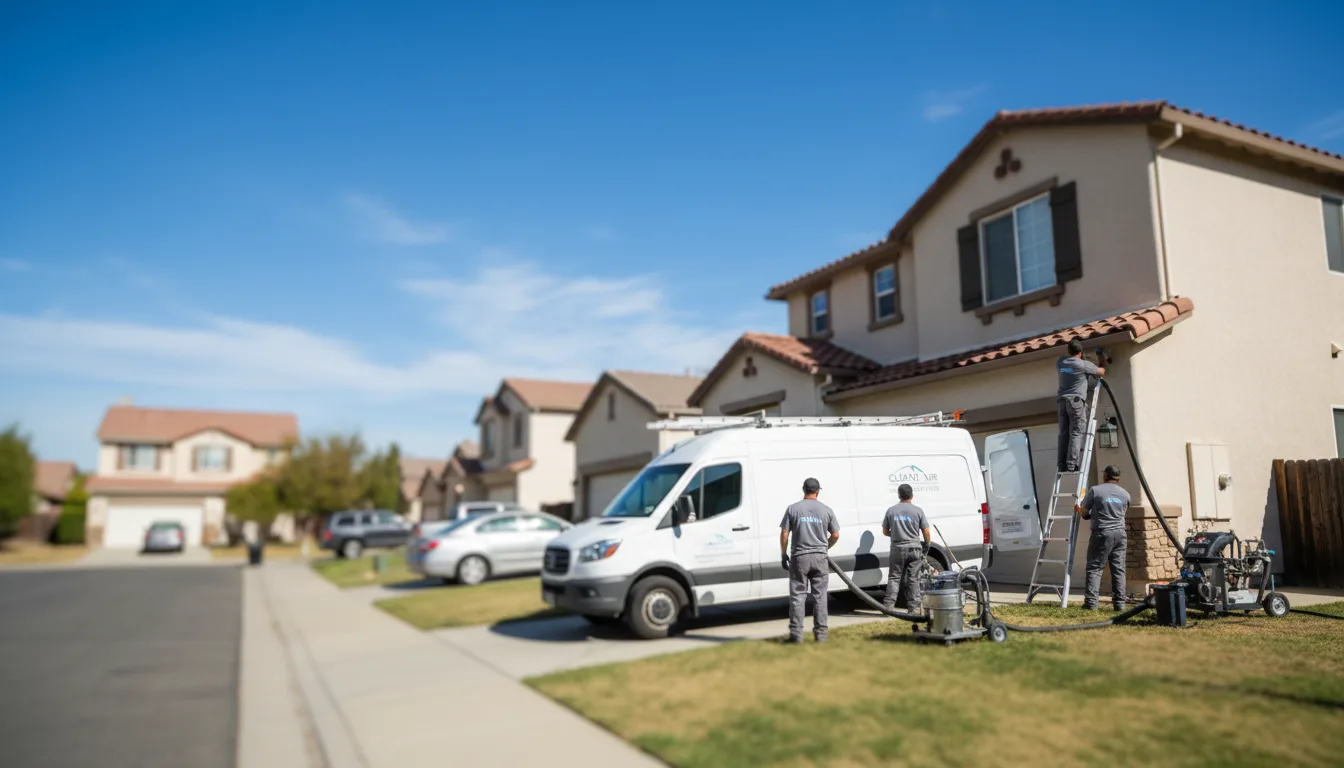 Air Duct Cleaning in Broaddus, TX near me